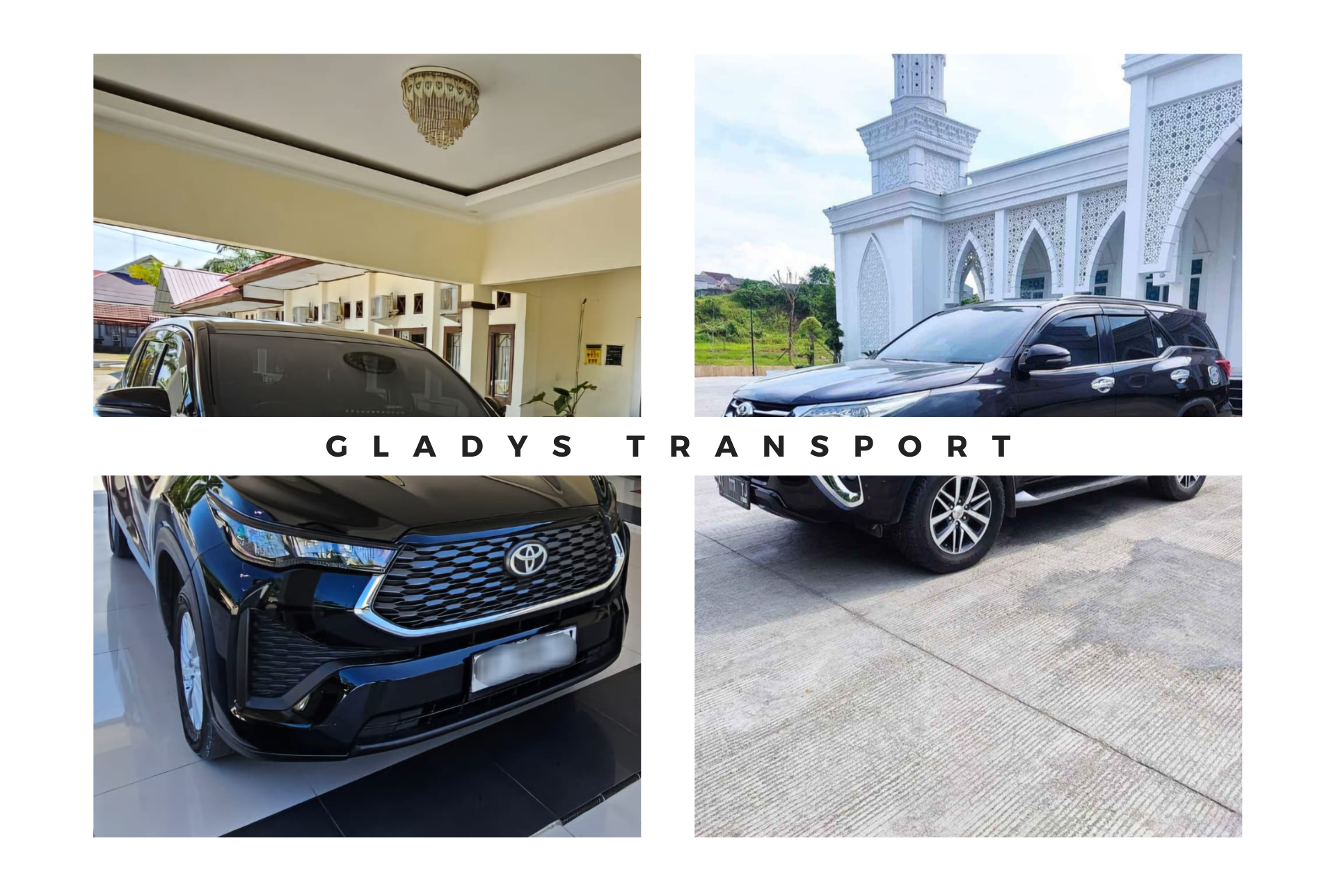 Gladys Transport - Sewa & Rental Mobil Samarinda, Balikpapan, Tenggarong, Berau, Kalimantan Timur - Siap Menemani Berbagai Jenis Perjalanan Anda