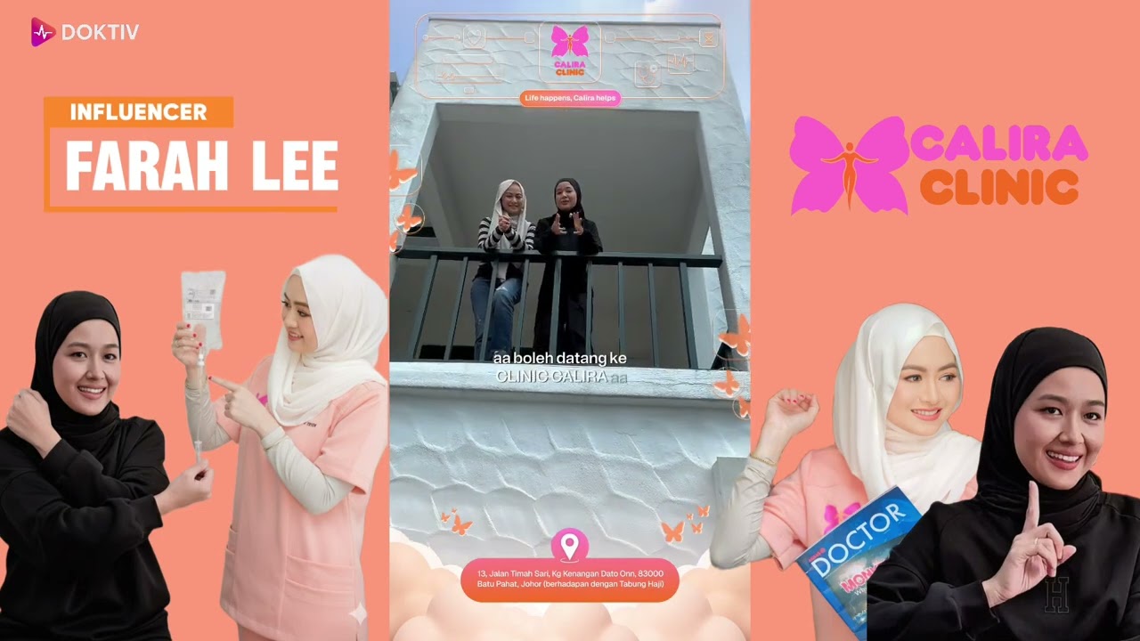 Calira Clinic - Care That Inspires Life - Farah Lee X Calira Clinic