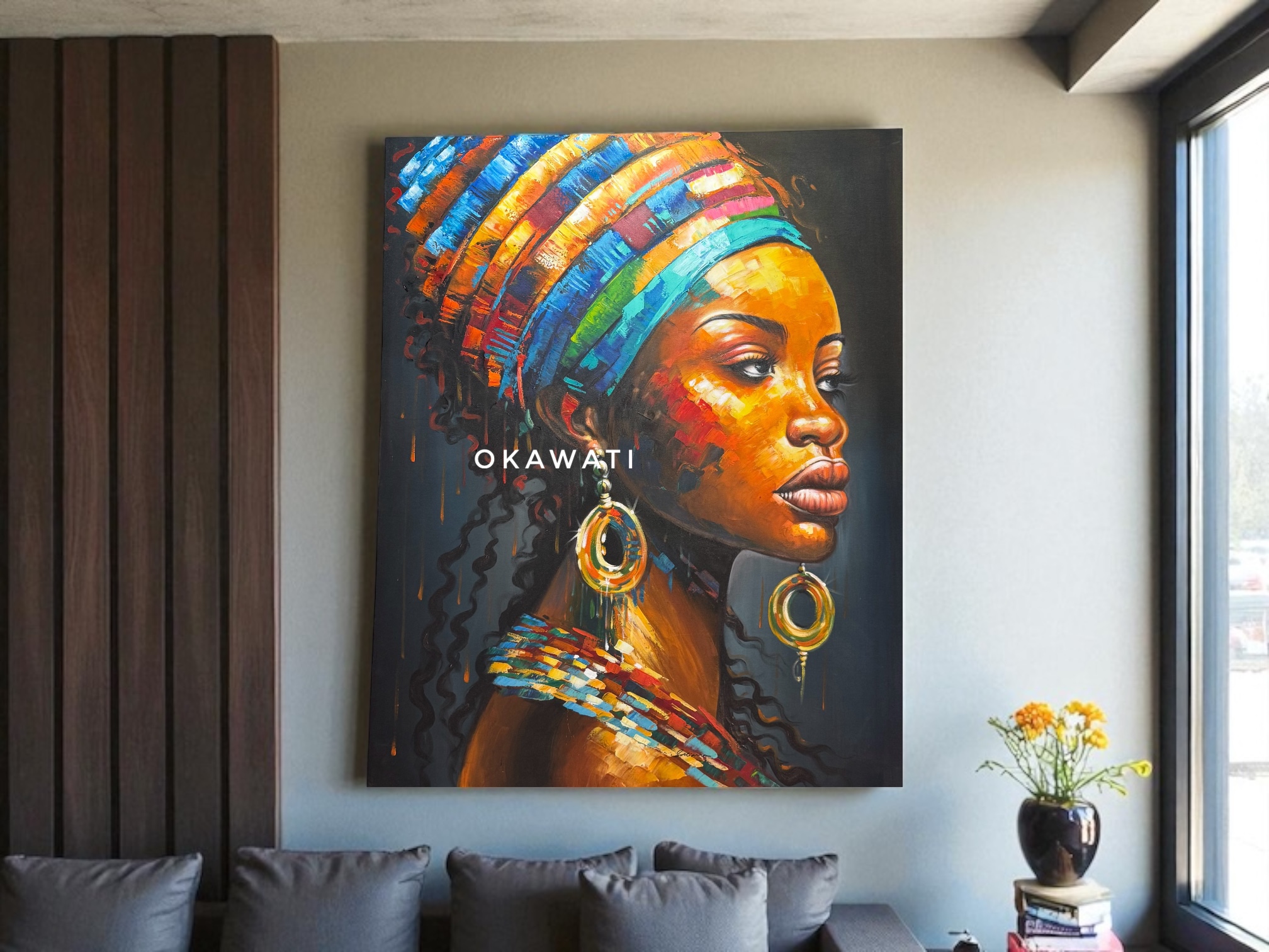 Okawati Art Shop - Timeless Art for Inspired Spaces - The Radiant Lady