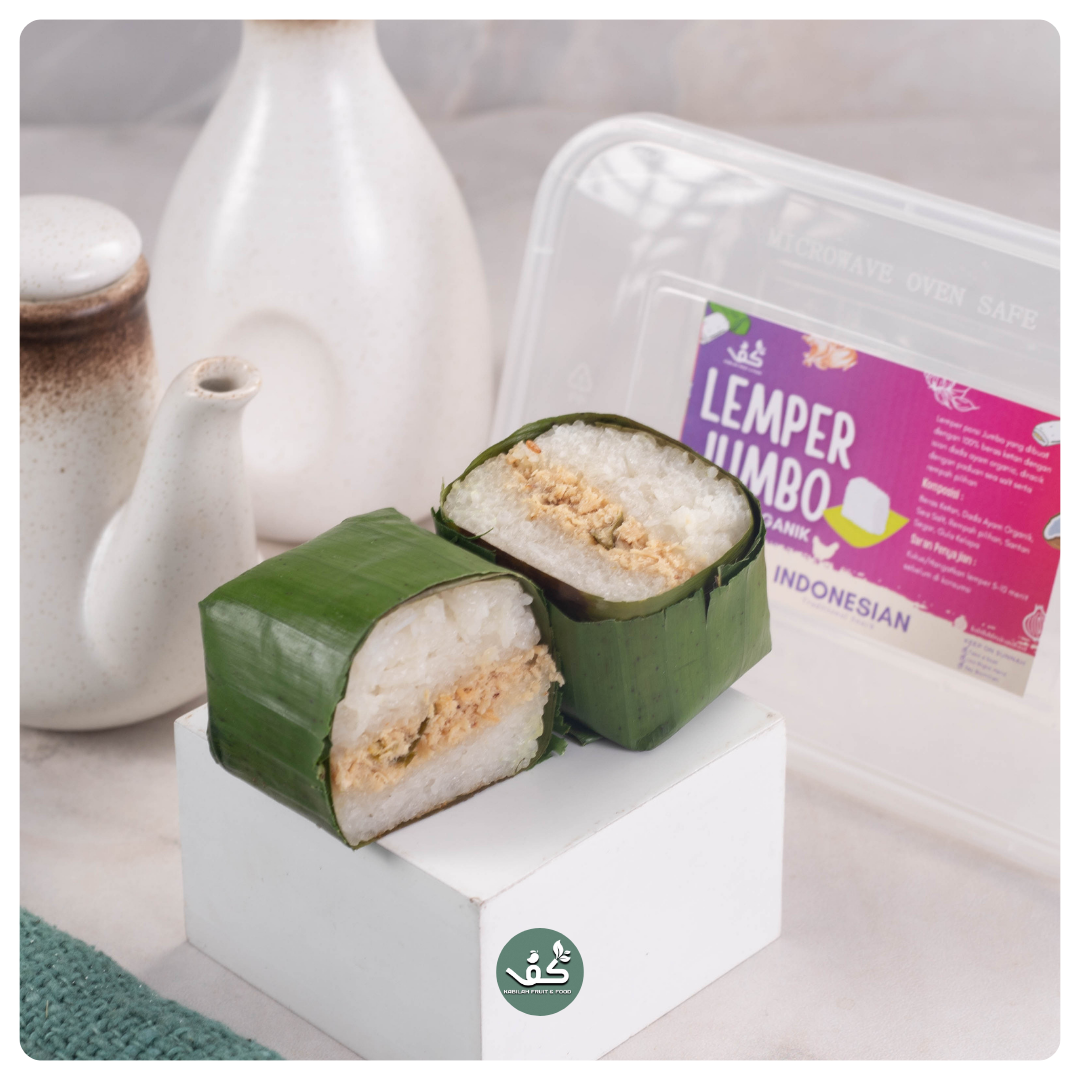 Kabilah Fruit & Food - Sahabat Sehatmu - Lemper Jumbo Ayam Organik 3 pcs