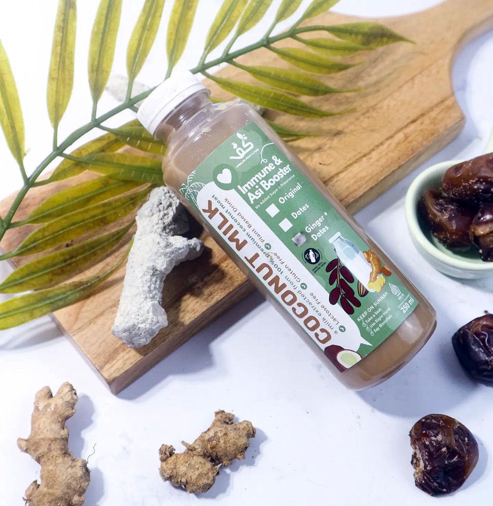 Kabilah Fruit & Food - Sahabat Sehatmu - Coconut Milk Ginger Dates 250 ml