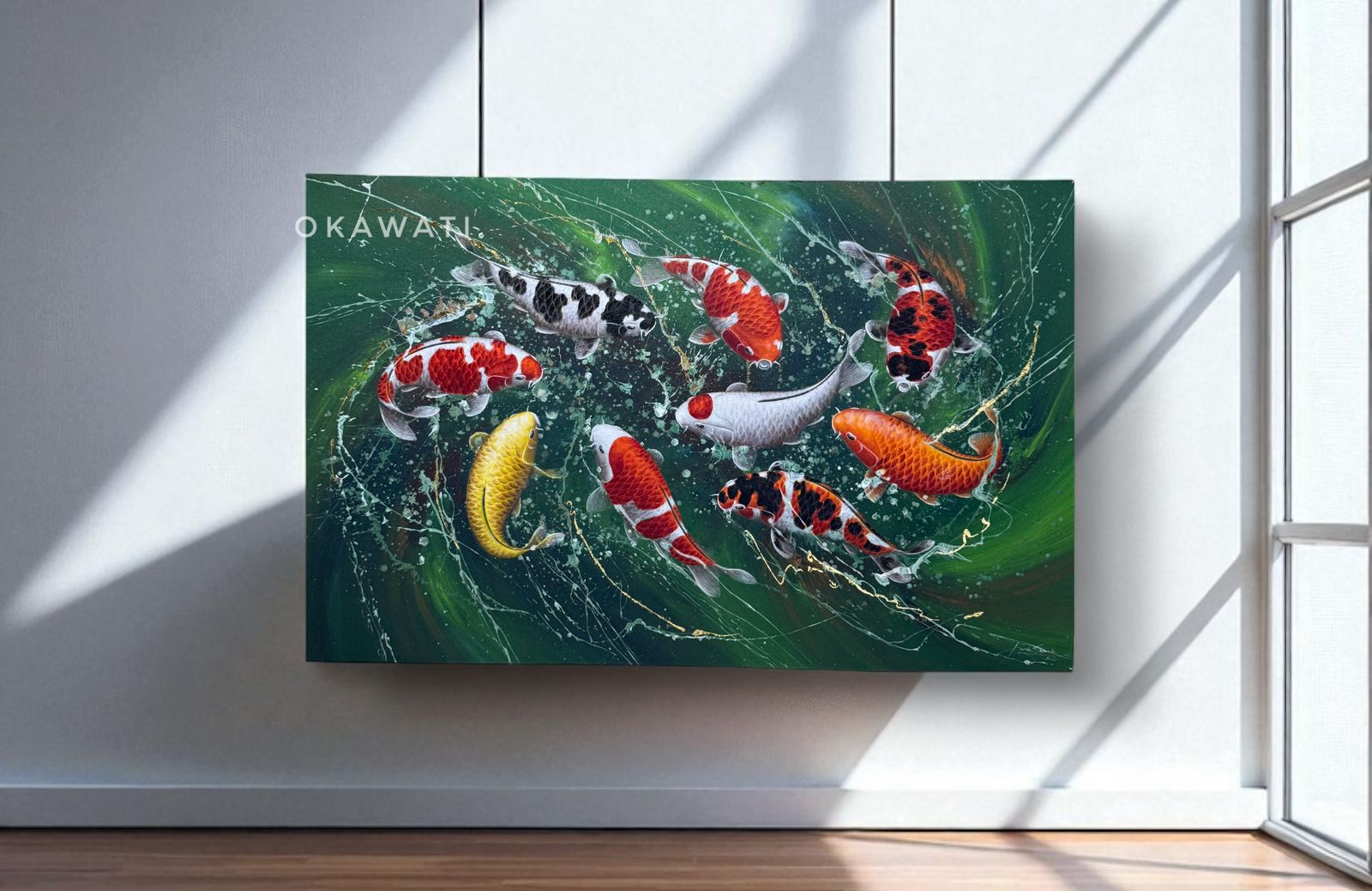 Okawati Art Shop - Timeless Art for Inspired Spaces - The Spirit of Koi