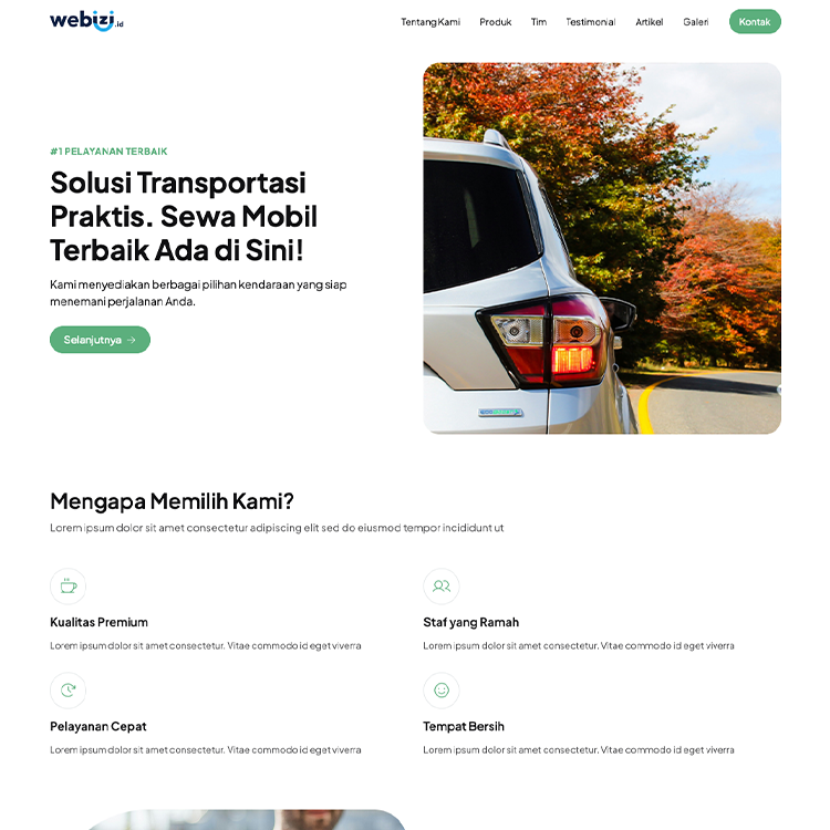 Webizi - Hop On! Easy Car Rentals